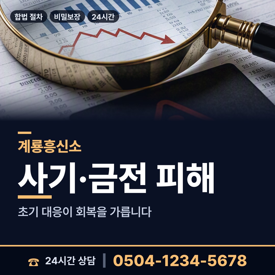 계룡 금암동 사실조사 상담 안내